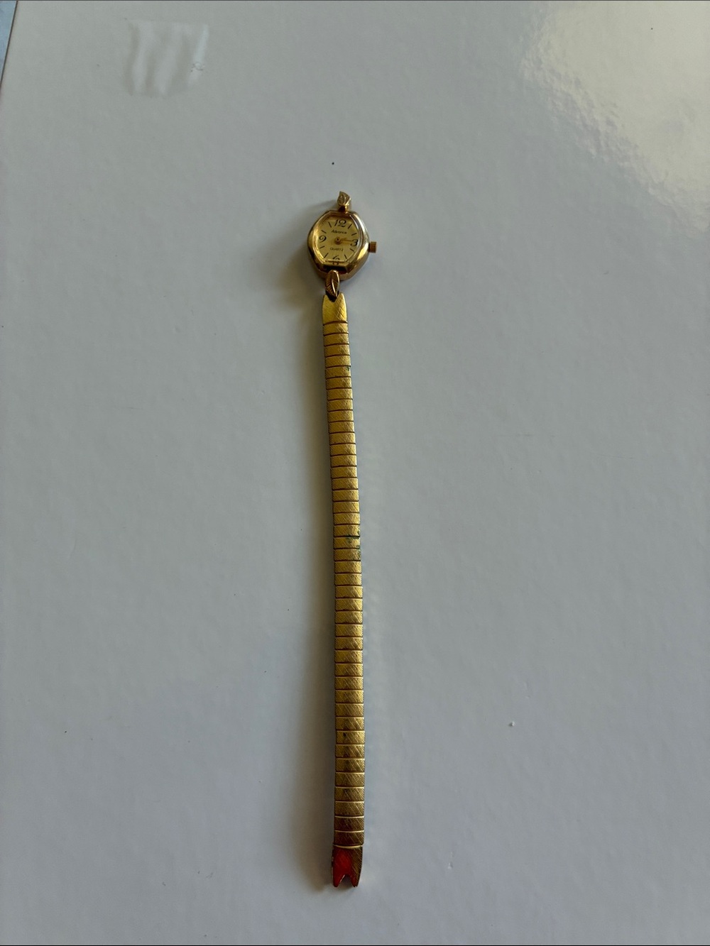 Advance Gold-Tone Women's Bracelet Watch - Elegant Stretch Band